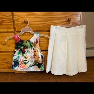 Black Halo Sanibel Two Piece Floral Set